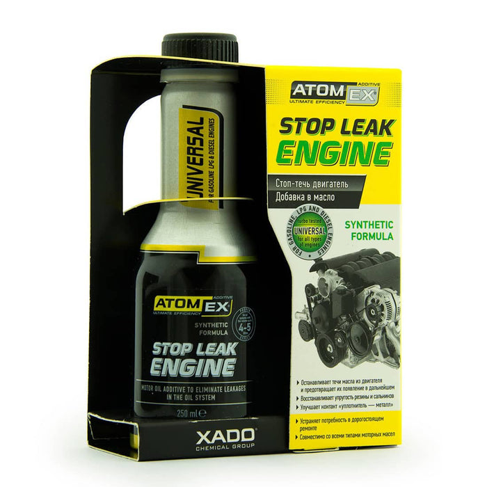 ATOMEX STOP LEAK ENGINE - Anti-fuite huile moteur