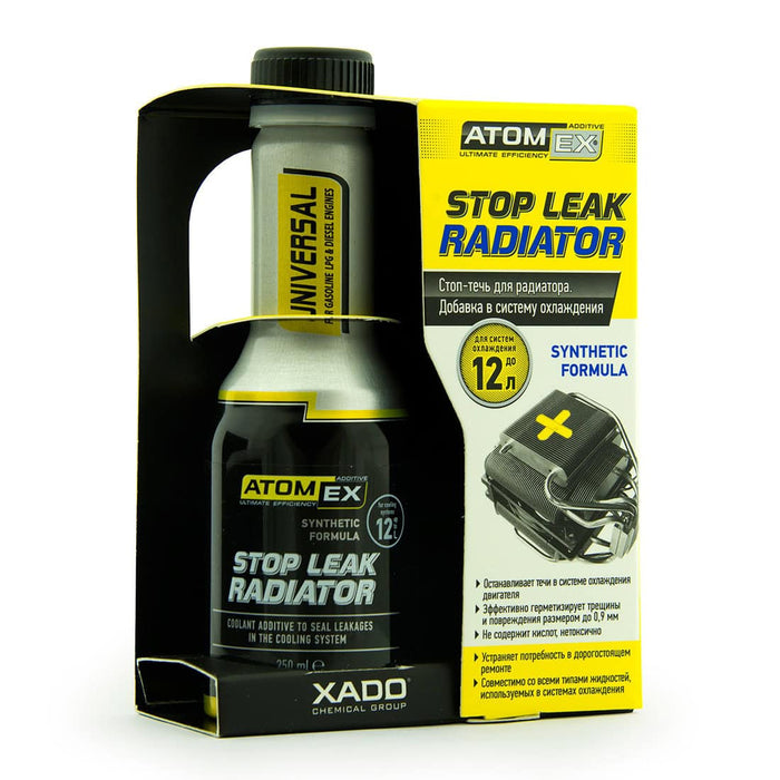 ATOMEX STOP LEAK RADIATOR - Anti-fuite circuit de refroidissement